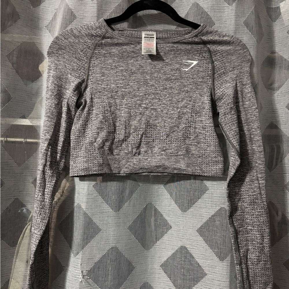 Gymshark Gray Cropped top